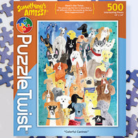 Canines colorées - quelque chose ne va pas (500pcs)