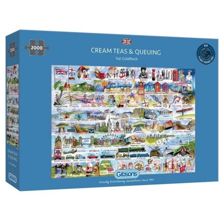 Cream Teas & Queuing, 2000 pcs