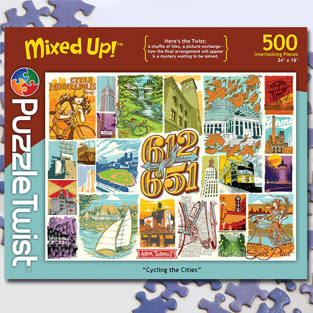 Cycling the Cities - Mixed Up! (500pcs)