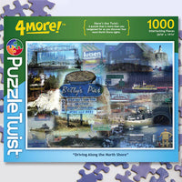 DMG Driving Along the North Shore - 4 More! (1000pcs) (DAMAGED BOX)