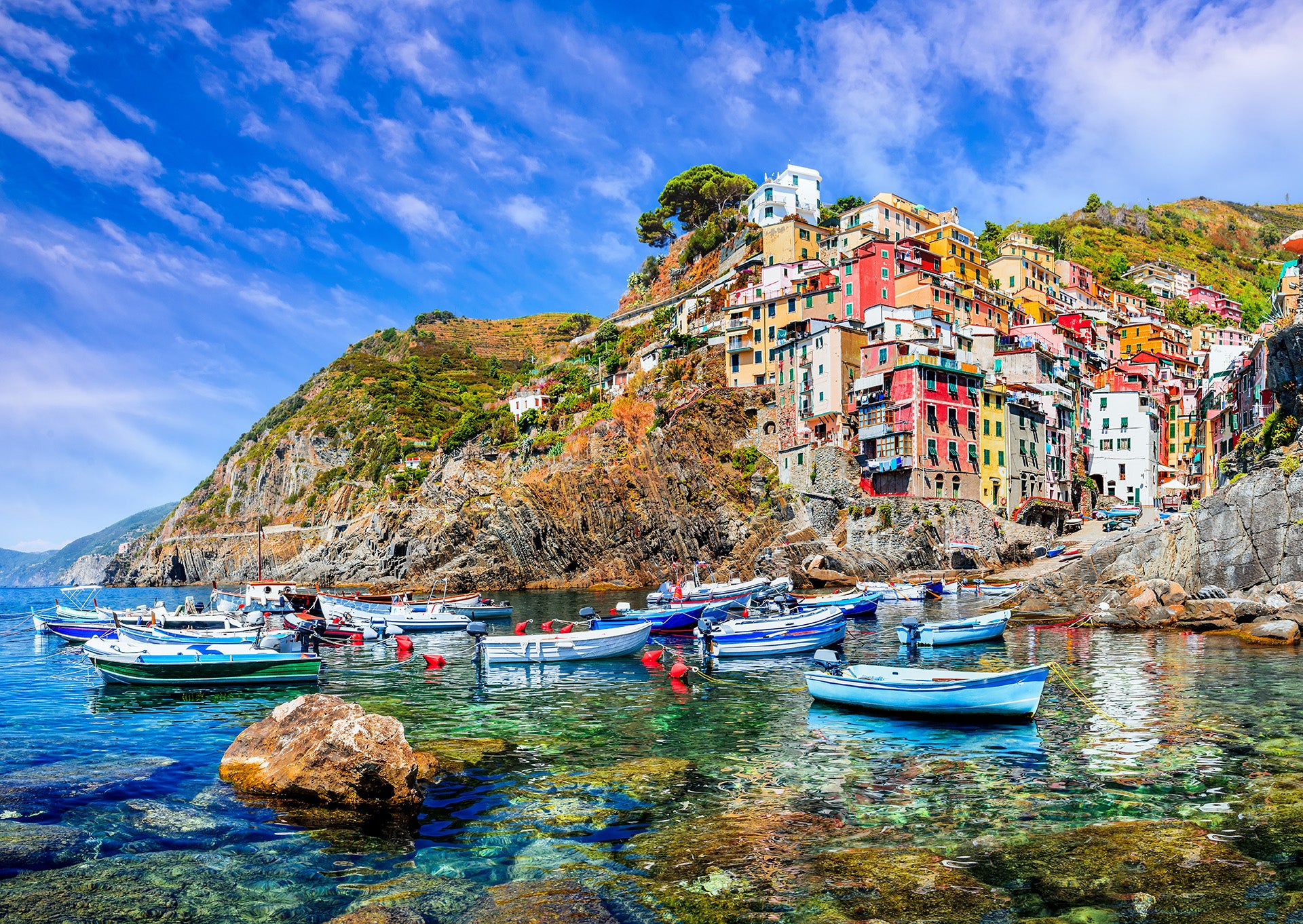 Riomaggiore, Cinque Terre, Italy (1000pcs)