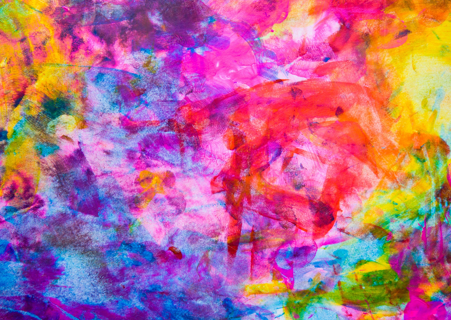 Colorful Abstract Oil Painting (1000pcs)