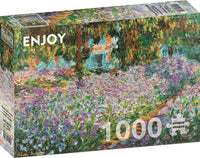 Puzzle ergonomique jardin de Monet - 63 pièces - HOPTOYS