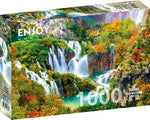Plitvice Waterfalls en automne (1000pcs)