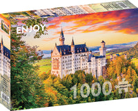 Château de Neuschwanstein à l'automne, Allemagne (1000pcs)