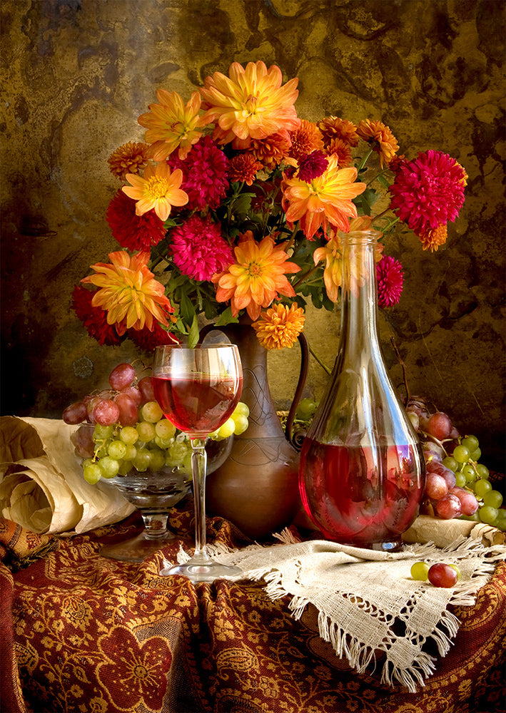 Dahlias and Wine (1000pcs)