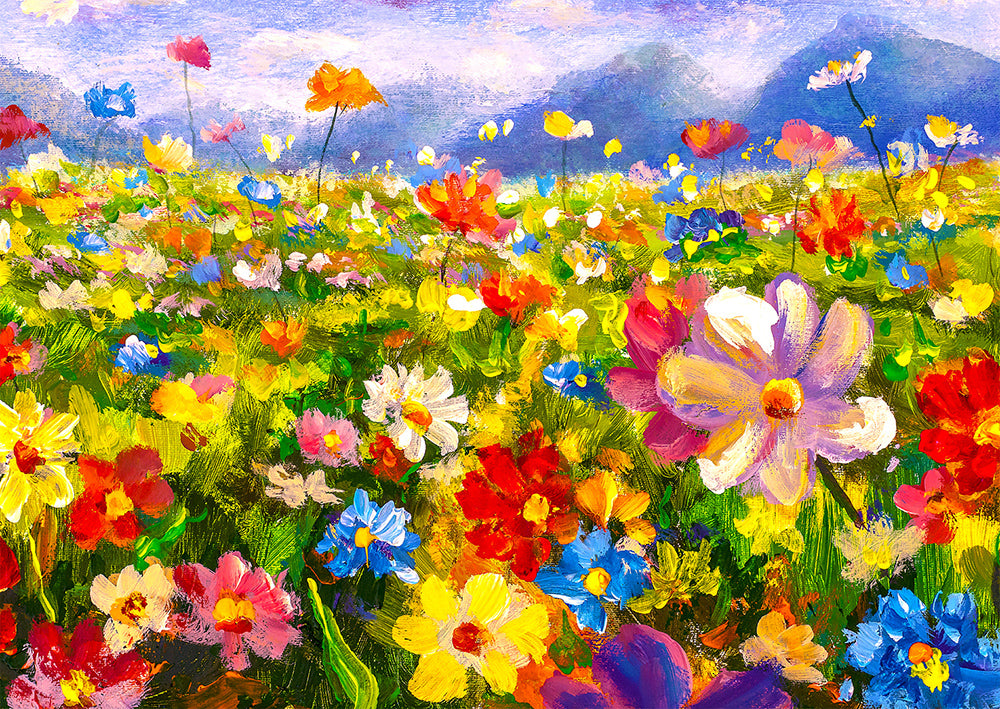 Enjoy- Colorful Flower Meadow (1000pcs)