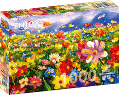 Buy Colorful flower meadow (1000pcs) Puzzle | Jigsaw Jungle