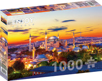 Hagia Sophia à Sunset, Istanbul (1000pcs)