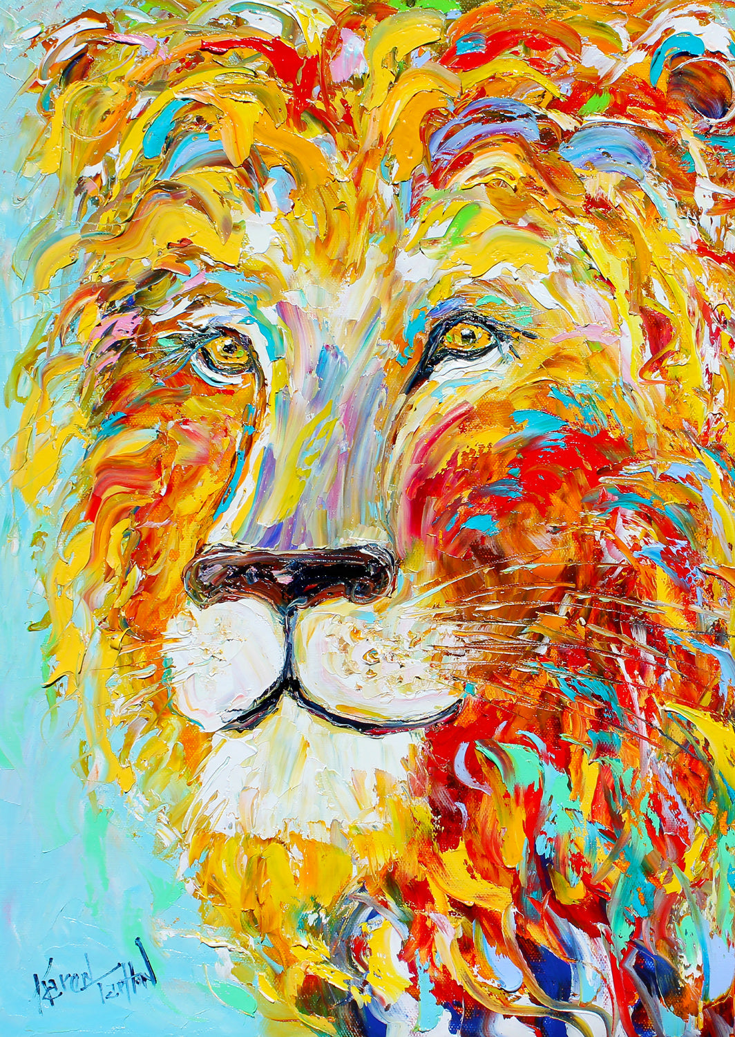 Colorful Lion (1000pcs)