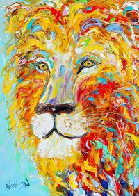 Lion coloré (1000pcs)