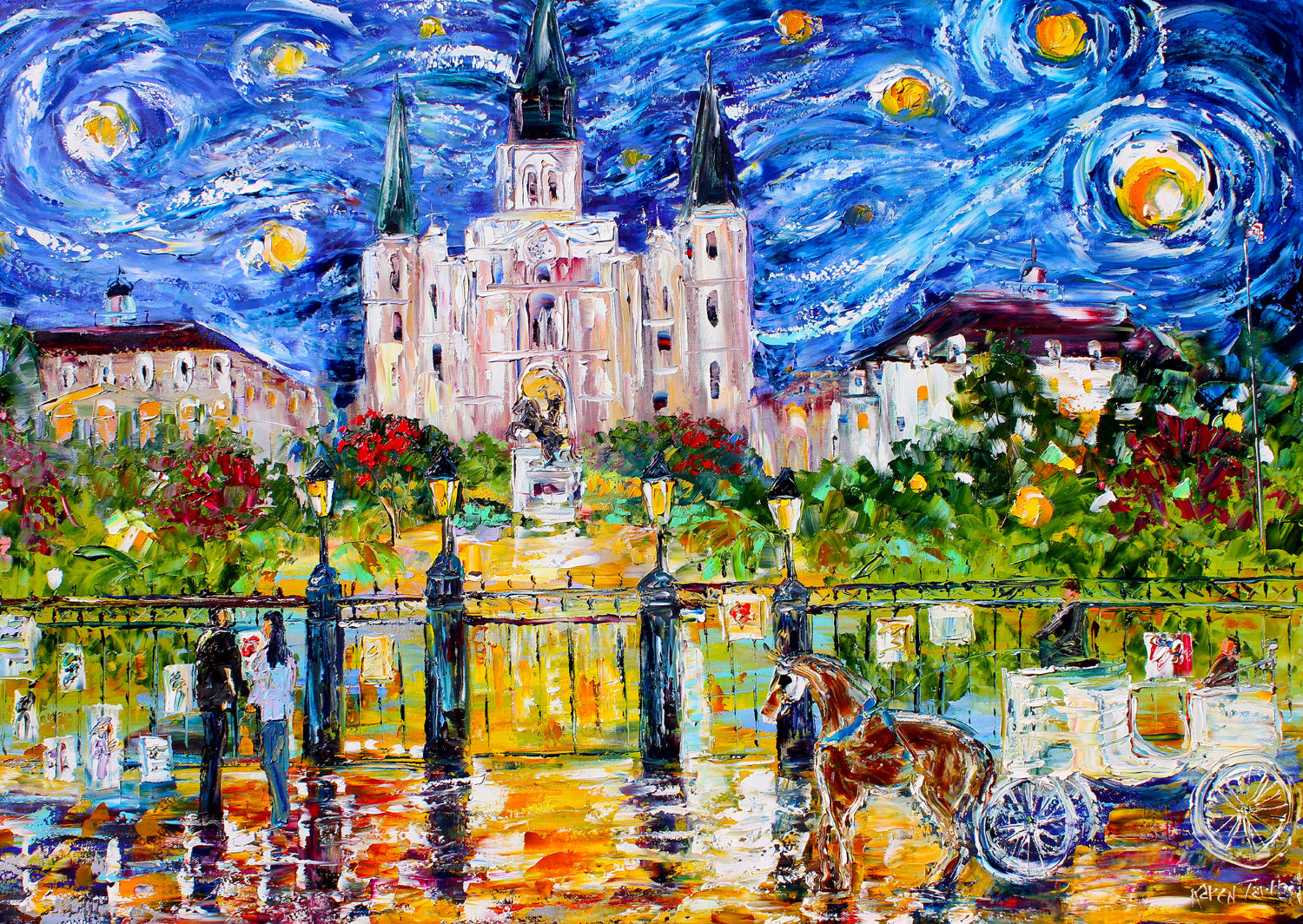 Enjoy- Jackson Square, New Orleans (1000pcs)