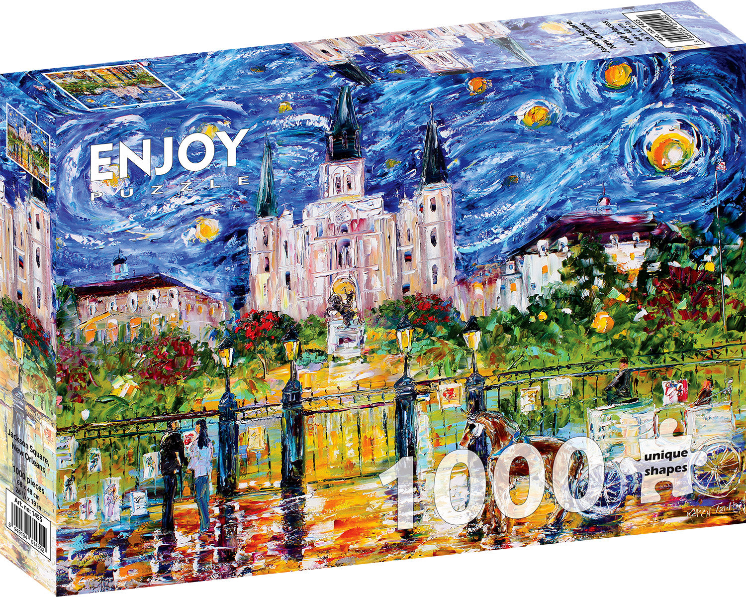 Enjoy- Jackson Square, New Orleans (1000pcs)