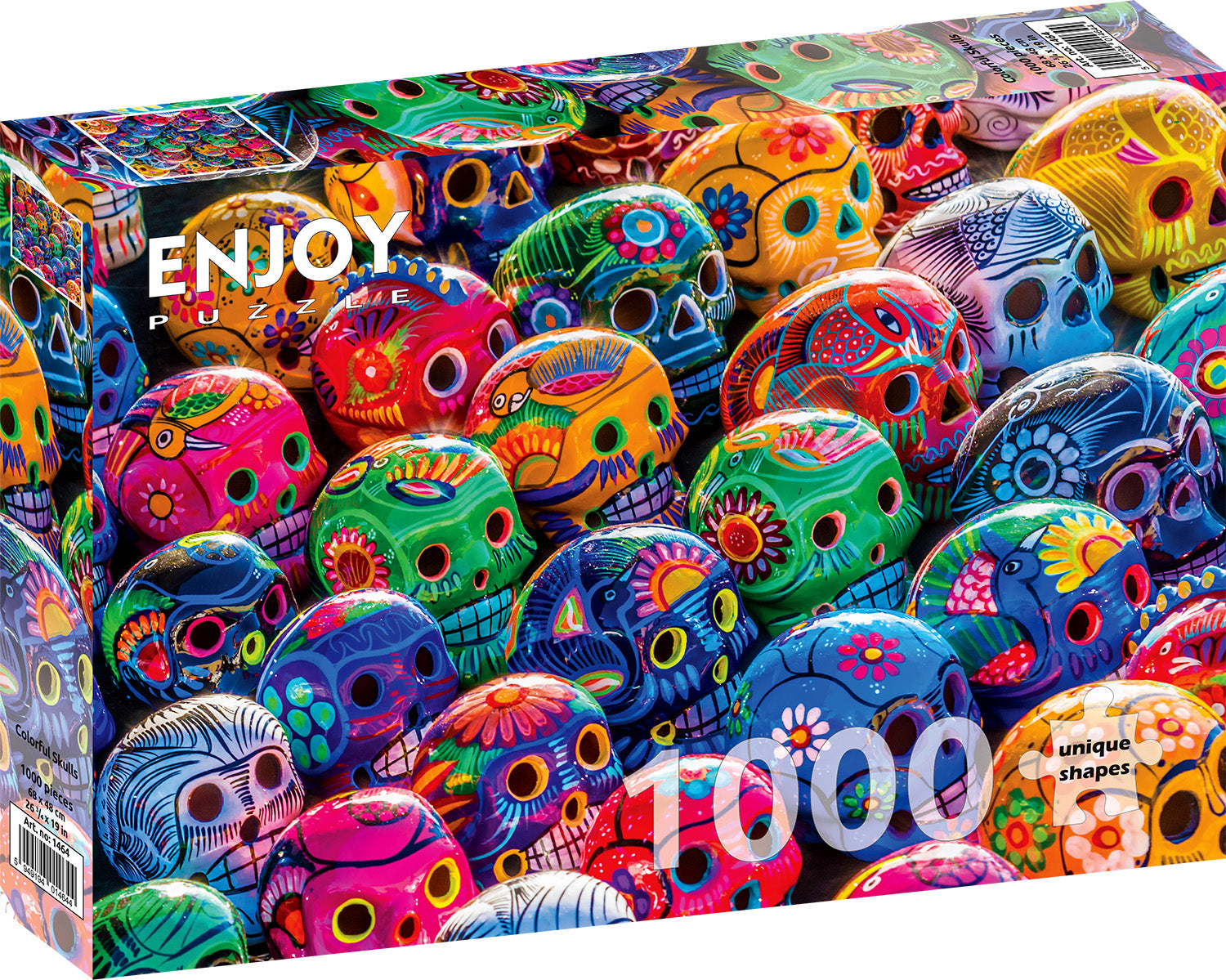 Enjoy- Colorful Skulls (1000pcs)