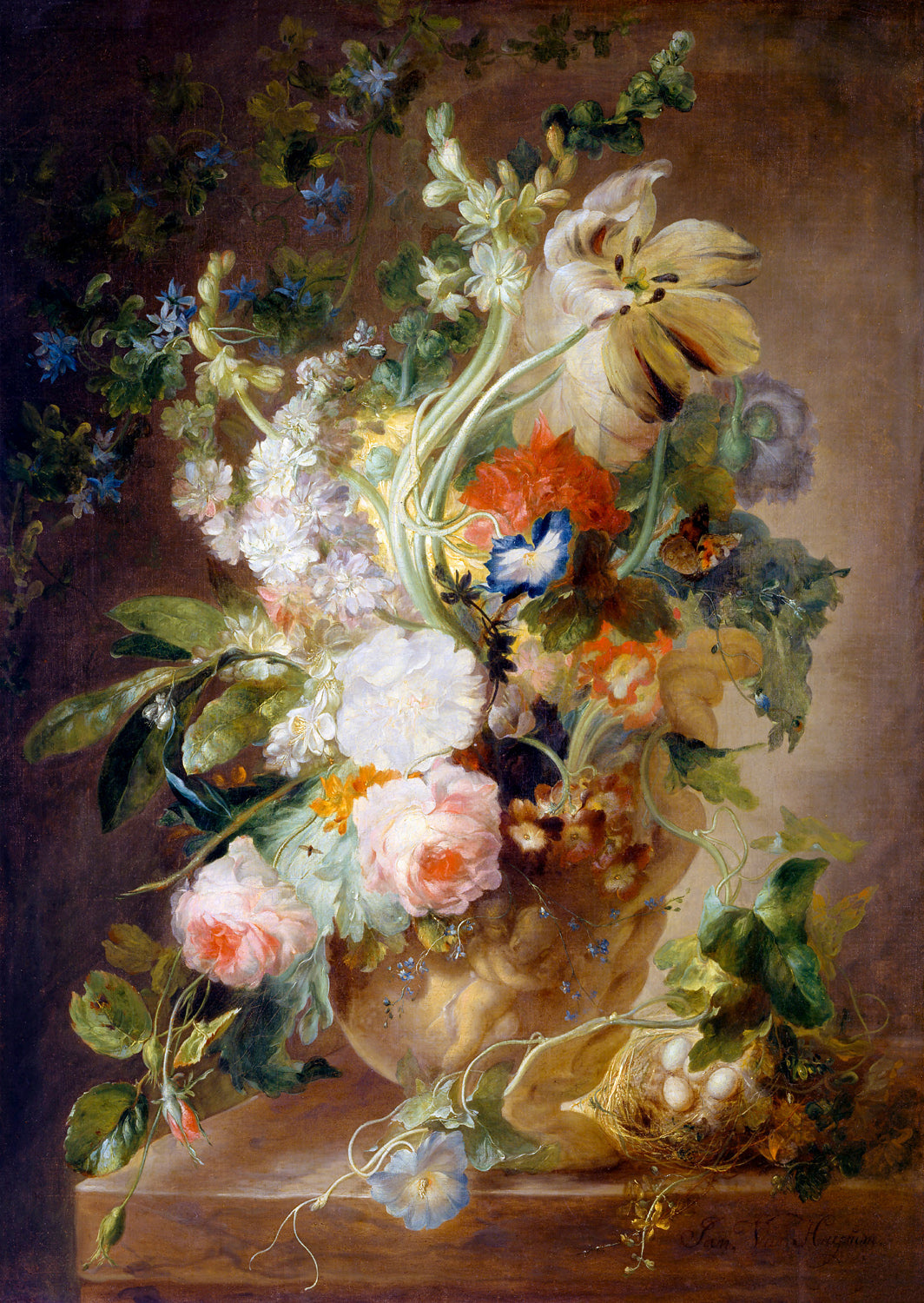 Vase with Flowers (1000pcs)