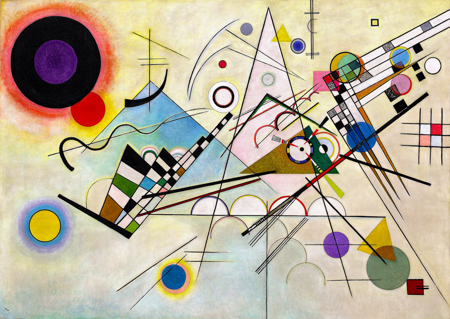 Composition VIII, Kandinsky (1000pcs)