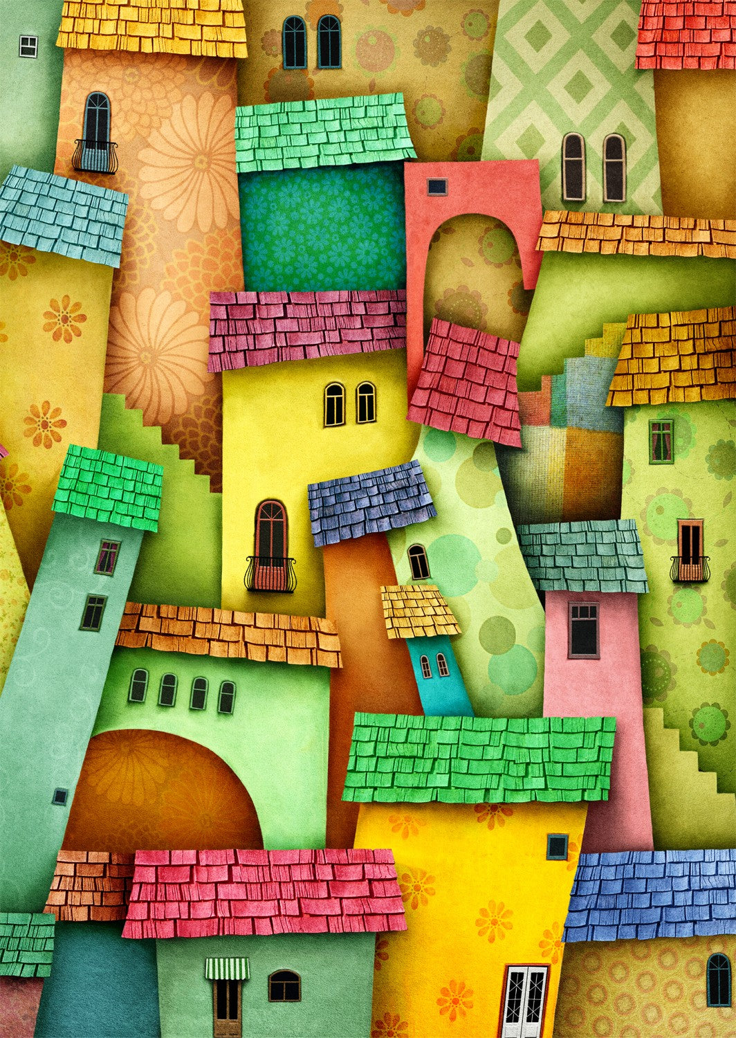 Joyful Houses (1000pcs)