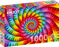 Psychedelic Rainbow Spiral (1000pcs)