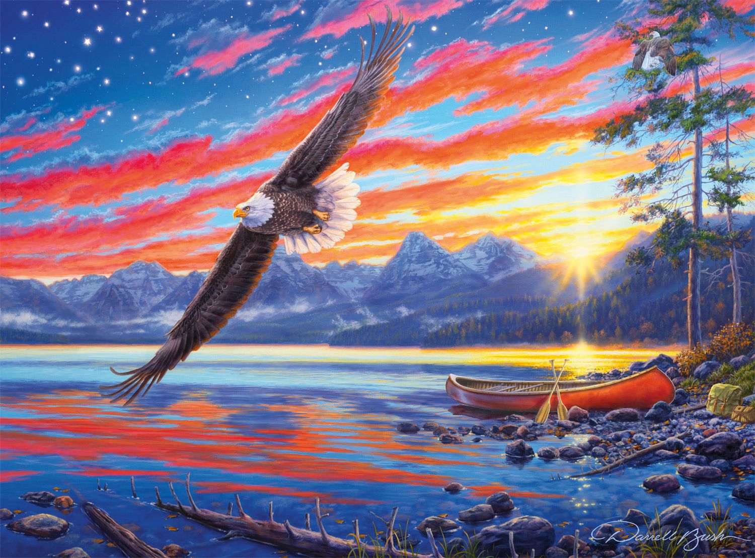 Star-Spangled Sunset, Darrell Bush