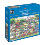 PFG Caravan Chaos, Armand Foster (1000pcs) (utilisation / utilisée - puzzles pour de bon)