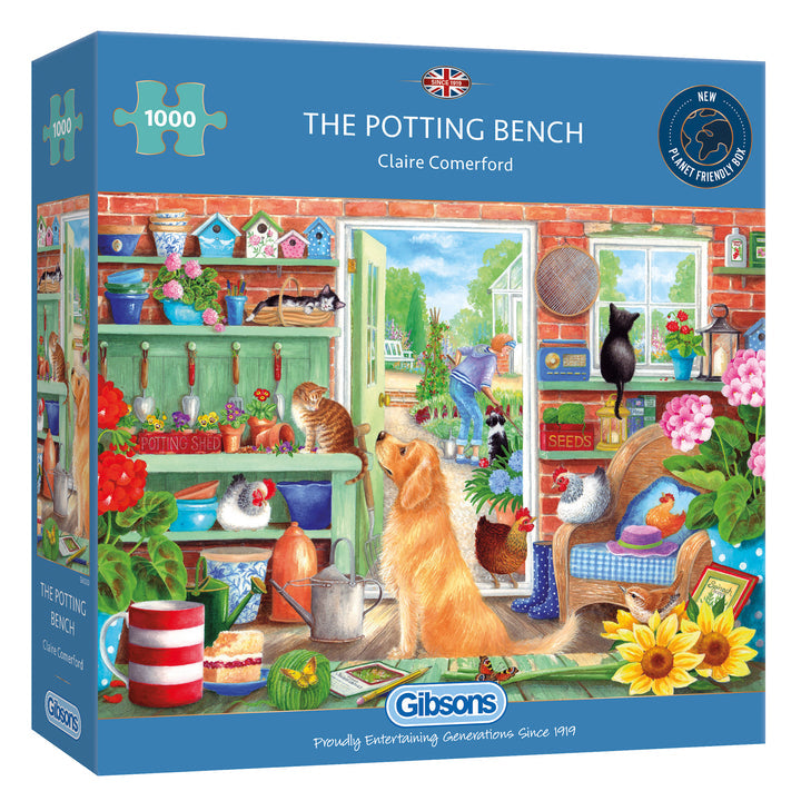 The Potting Bench, Claire Comerford (1000pcs)