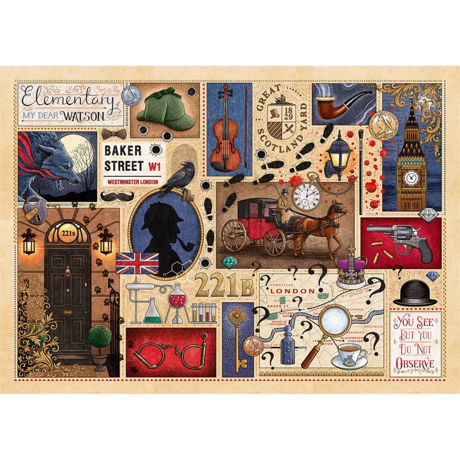 Book Club: Sherlock Holmes (1000pcs)