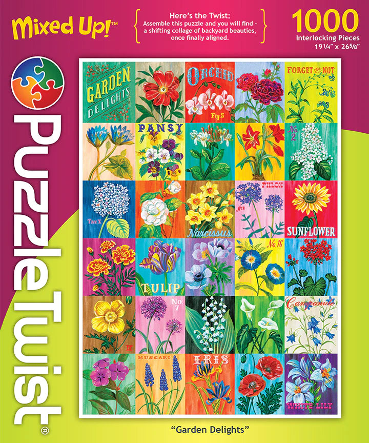 Garden Delights - Mixed Up! (1000pcs)