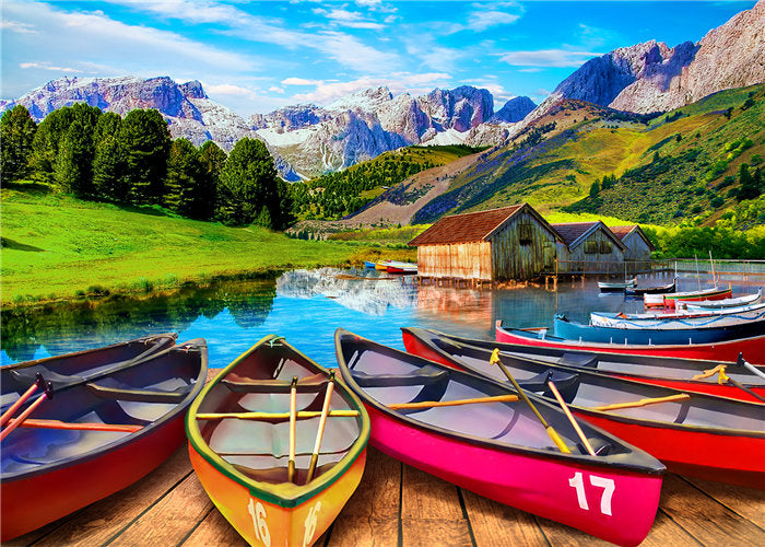 PFG Italy Alpine Lake (Usage/Used - PUZZLES FOR GOOD)