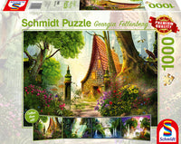 Schmidt Spiele Puzzle - Thomas Kinkade - Cinderella II + Mat, 1000 pieces -  Playpolis