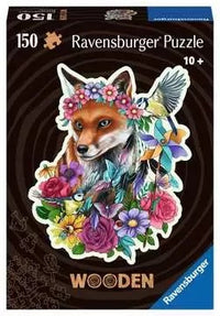 Ravensburger Colourful Fox (150pcs) (Wooden Jigsaw Puzzle)