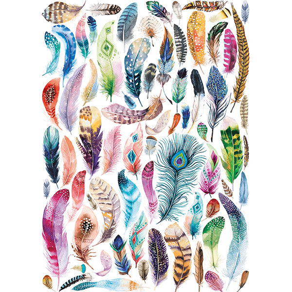 Collection Artiste - Aquarelles de Plumes (1000pcs)