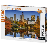 PFG Collection Urbain - New York en Automne (1500pcs) (Usage/Used - PUZZLES FOR GOOD)