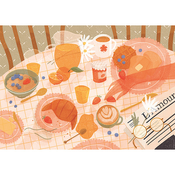 Collection Carte Blanche - Le Petit-Dejeuner (1500pcs)