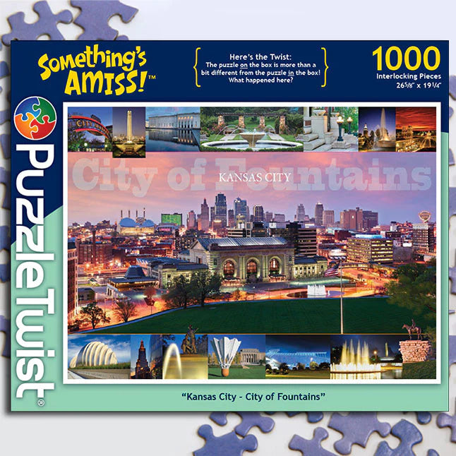 Kansas City: City of Fountains - Something's Amiss (1000pcs)