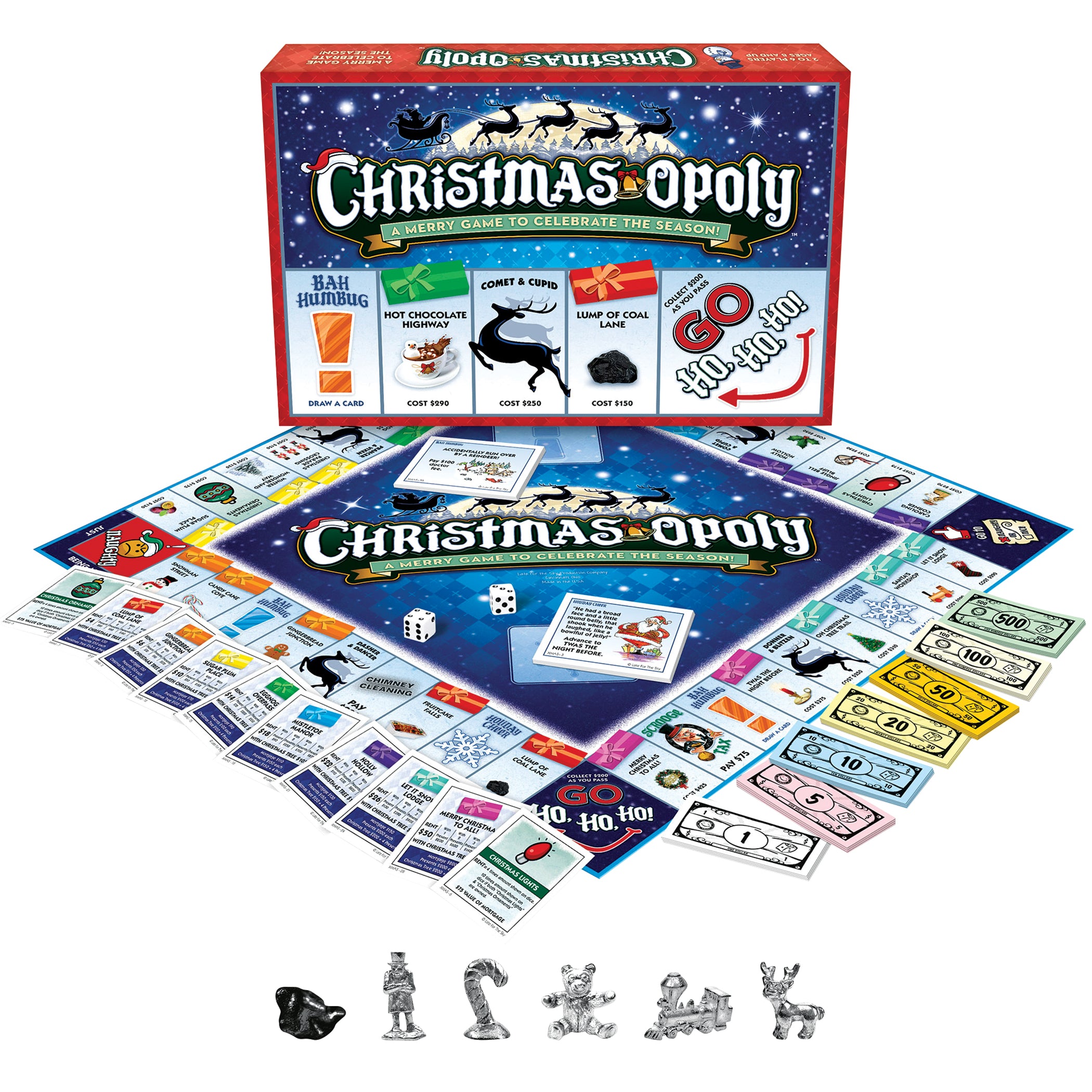 Jeu de société de Noël