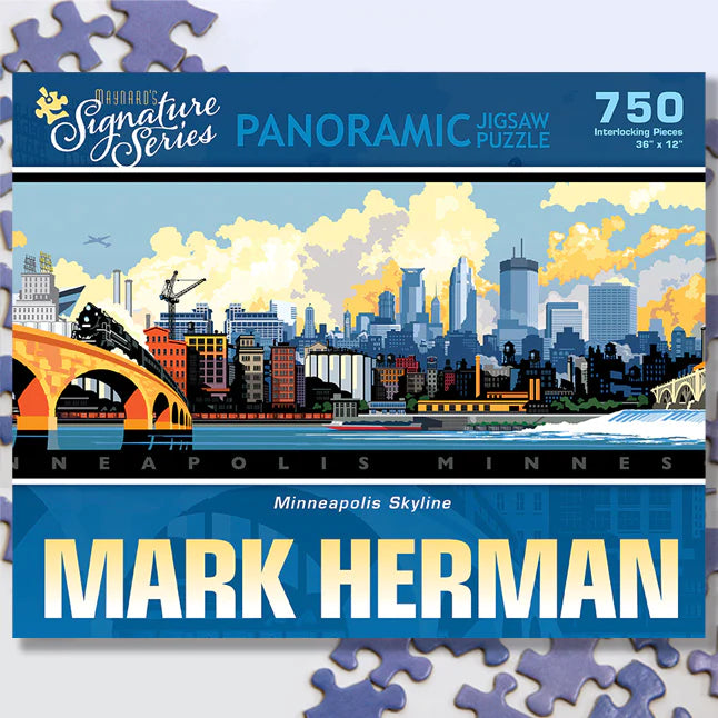 Minneapolis Skyline (750pcs) (Panoramic)