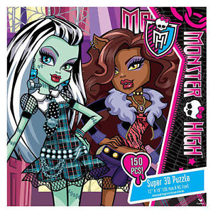 DMG Monster High, Super 3D (boîte endommagée)