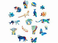 Eternal Elephant (Taille M) (puzzle en bois)