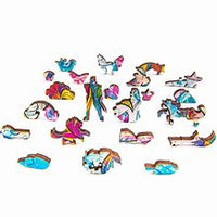 Inspiring Unicorn (Size M) (Wooden Jigsaw Puzzle)