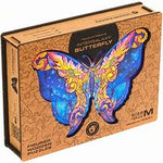 Intergalaxy Butterfly (Taille M) (puzzle en bois)