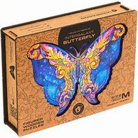 Intergalaxy Butterfly (Taille M) (puzzle en bois)