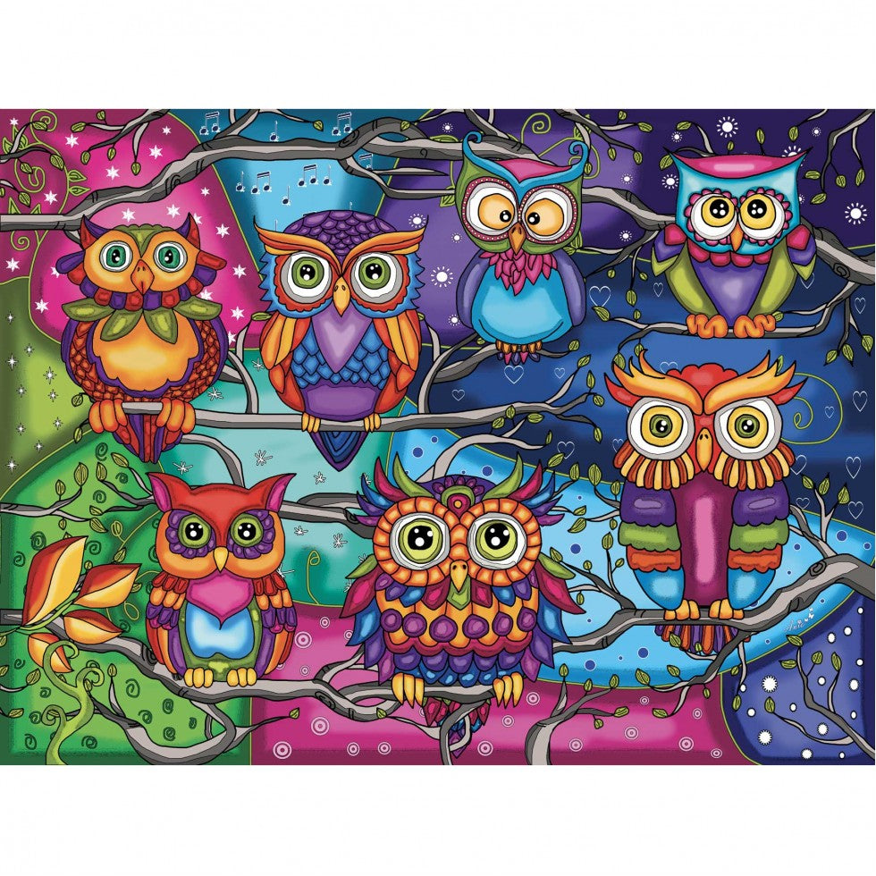 Les chouettes Hibou / Owl sont toujours là, Anie Maltai (1000pcs)