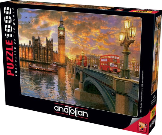 Westminster Sunset, Dominic Davison (1000pcs)