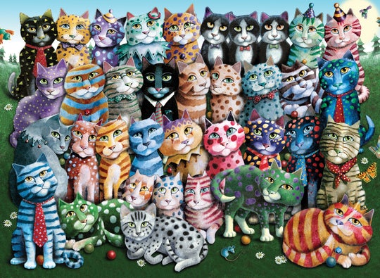 Cat Family Reunion, Laura Seeley (1000pcs)