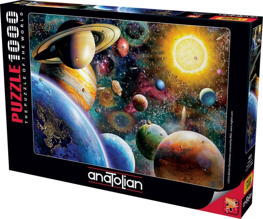 Planets In Space, Adrian Chesterman (1000pcs)