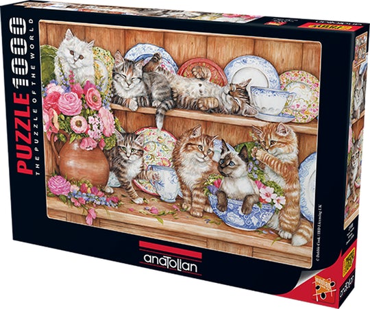 Kittens, Debbie Cook (1000pcs)