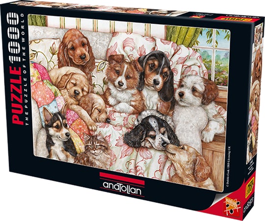 Puppies, Debbie Cook (1000pcs)