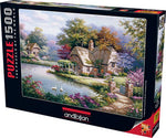 PFG The Swan Cottage, Sung Kim (1500pcs) (utilisation / utilisée - puzzles pour de bon)