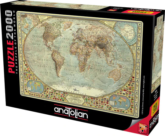 World Map, Jay Simons (2000pcs)