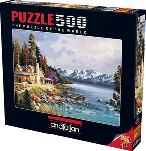 Mountain Cabin, James Lee (500pcs)